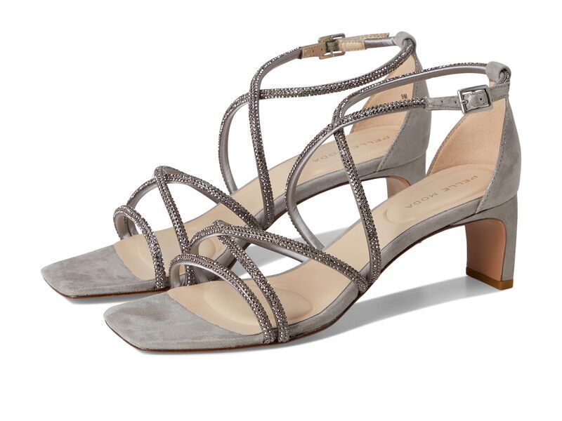ペレモーダ レディース シューズ ヒール サンダル Tシャツ Pelle Moda Teena Sandal Pewter ピューター