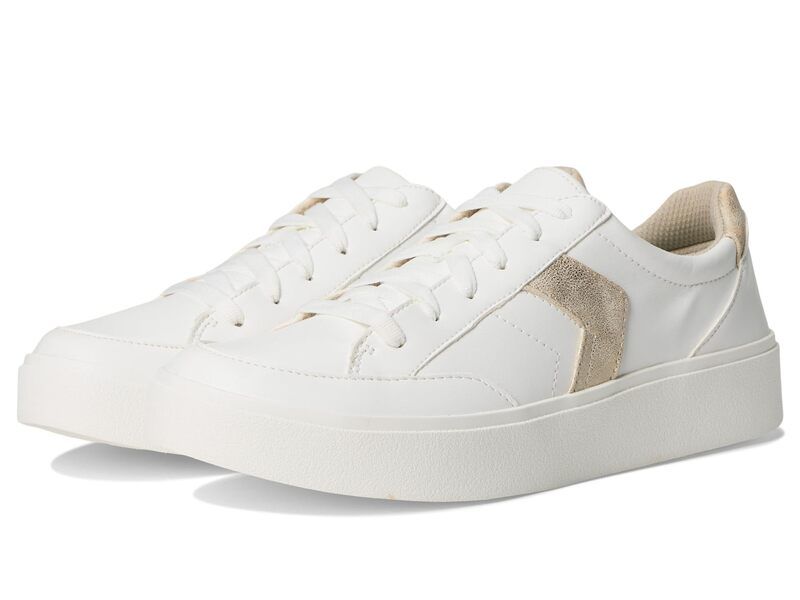 ドクター・ショール レディース シューズ スニーカー レース Dr Scholls Madison Lace LaceUp White Faux Leat ホワイト