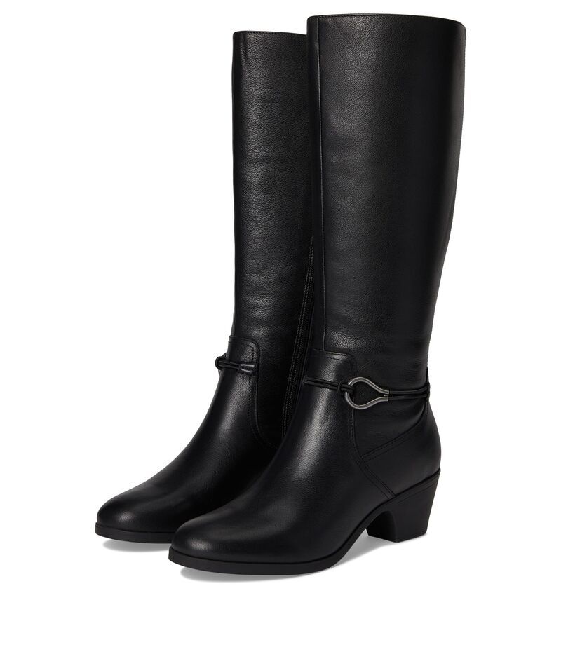 コブ ヒル レディース シューズ ヒール Cobb Hill Presley Black Leather ブラック