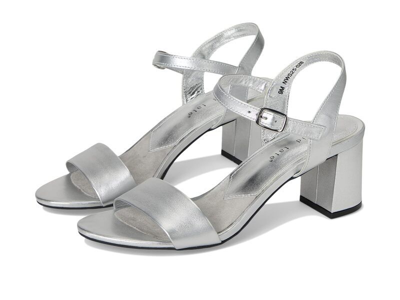 ダイビッドテイト レディース シューズ ヒール David Tate Agelessilver Matte シルバー