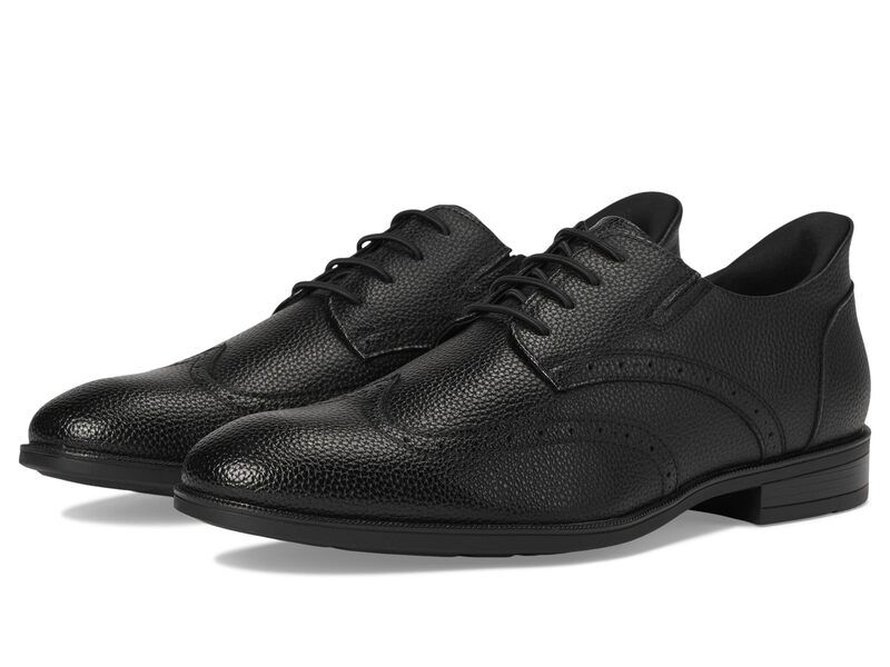 マークジョセフニューヨーク メンズ シューズ オックスフォード Marc Joseph New York Howard Street Hands Free Technology Black Grain