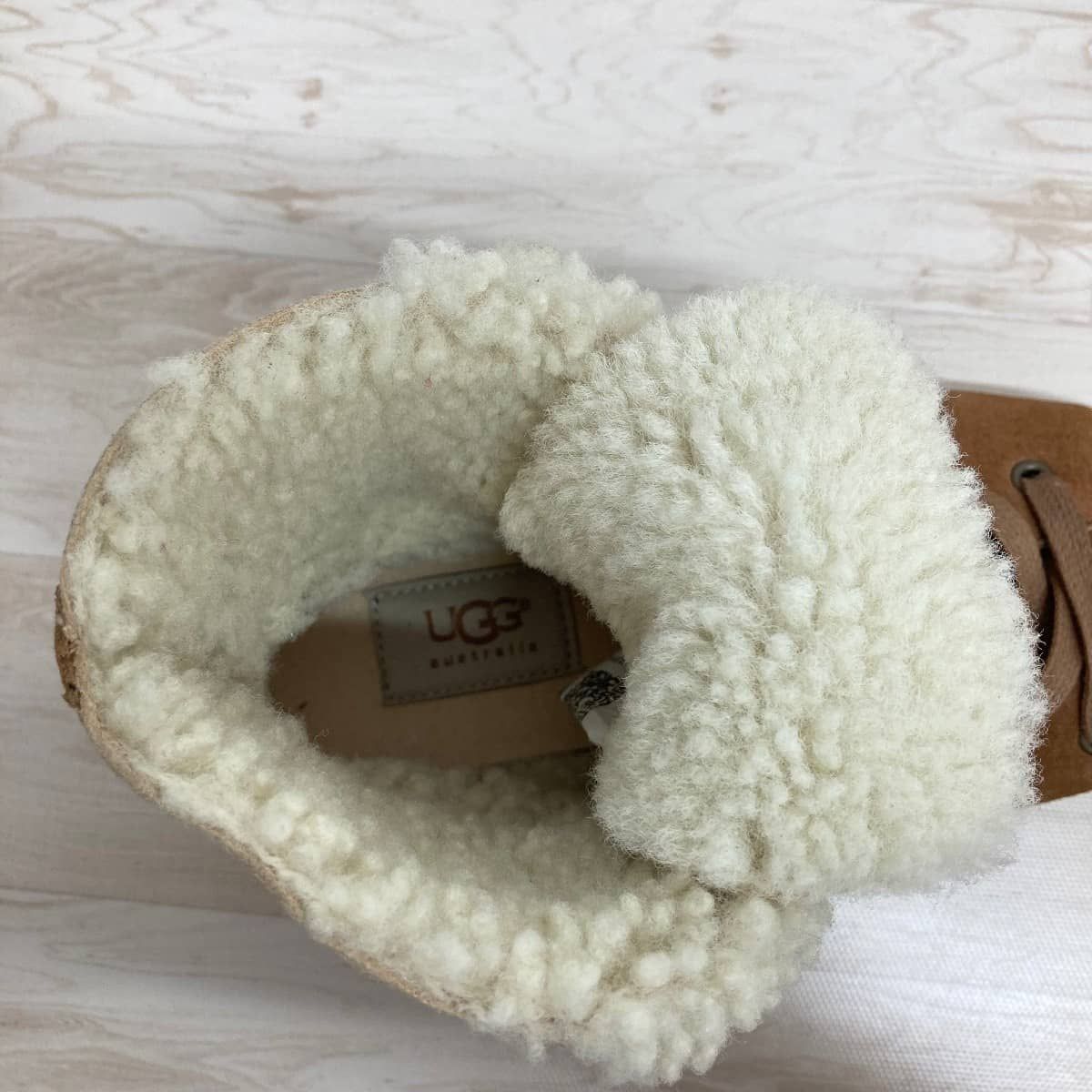 UGG/アグ ムートンブーツ/ハイカットスニーカー ブラウン 24cm 1008491