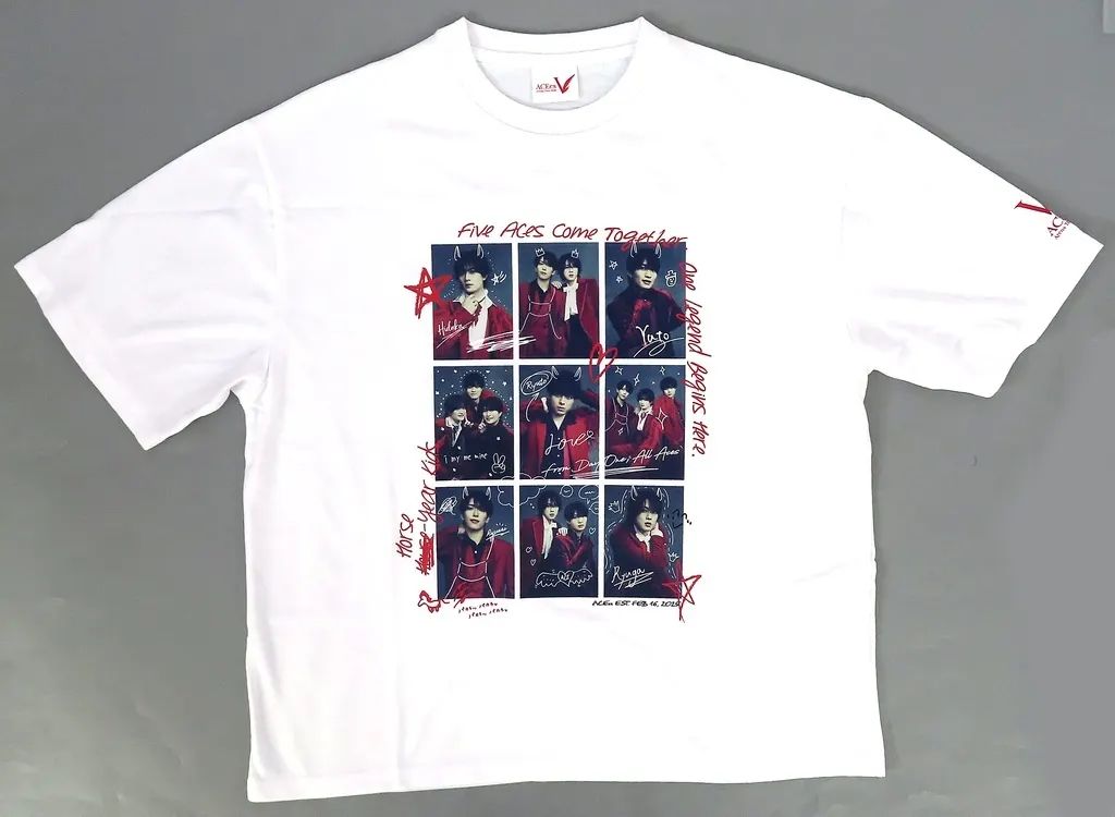 中古】Tシャツ Tシャツ ホワイト 「ACEes Arena Tour 2026 “V