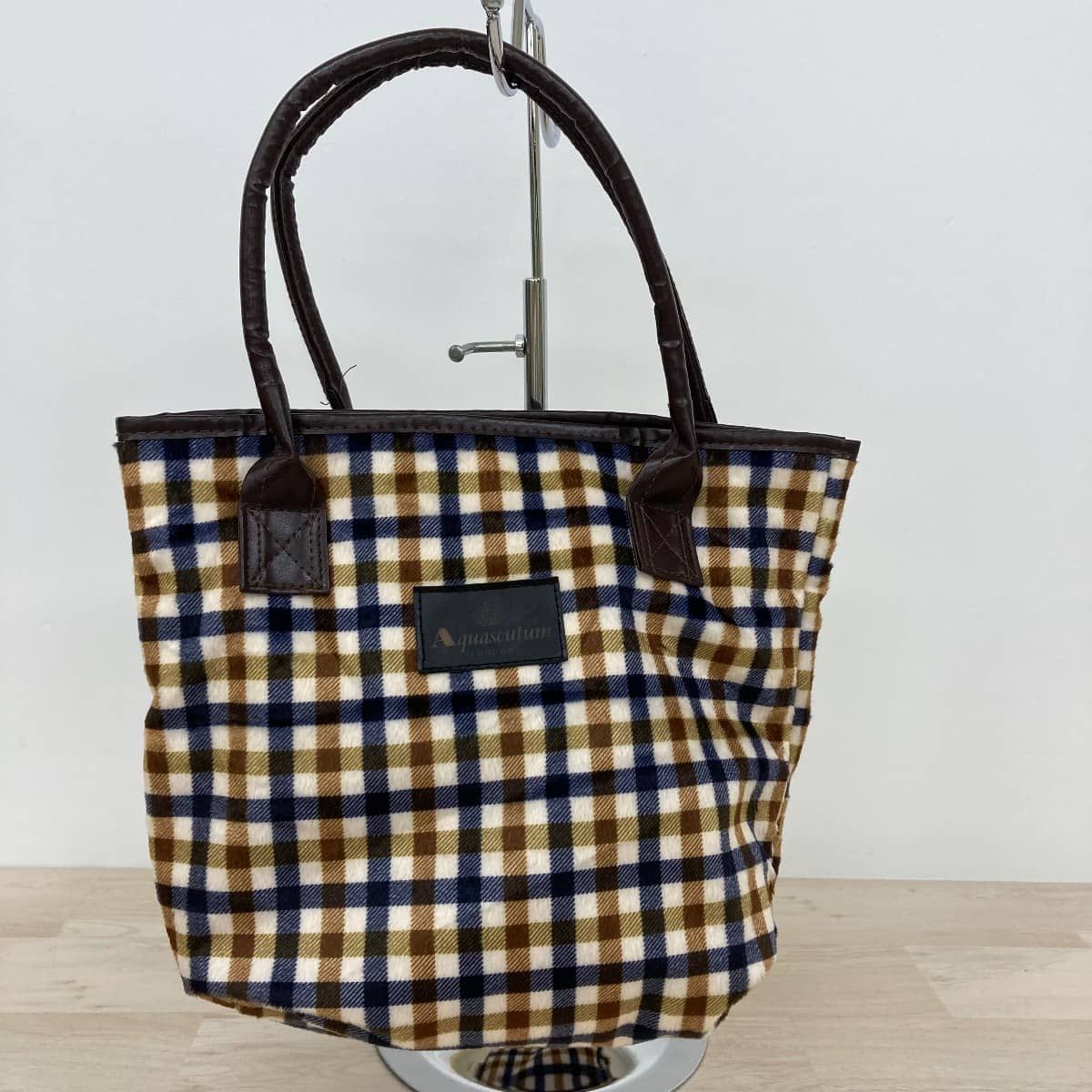 Aquascutum/アクアスキュータム トートバッグ/ハンドバッグ チェック柄