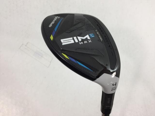 返品OK 【中古ゴルフクラブ】【超美品】テーラーメイド SIM2 MAX (シム2 マックス) レスキュー 2021 (日本仕様) KBS MAX MT85 JP スチール U4