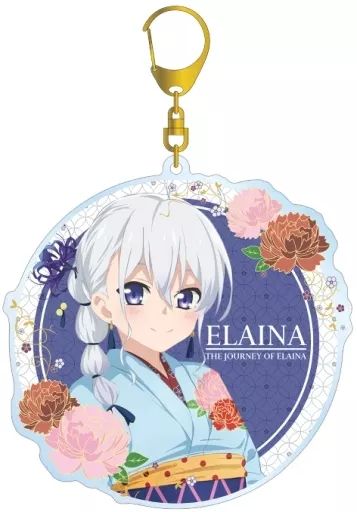 中古】雑貨 イレイナ(着物ver.) 描き下ろしイラスト BIGアクリル
