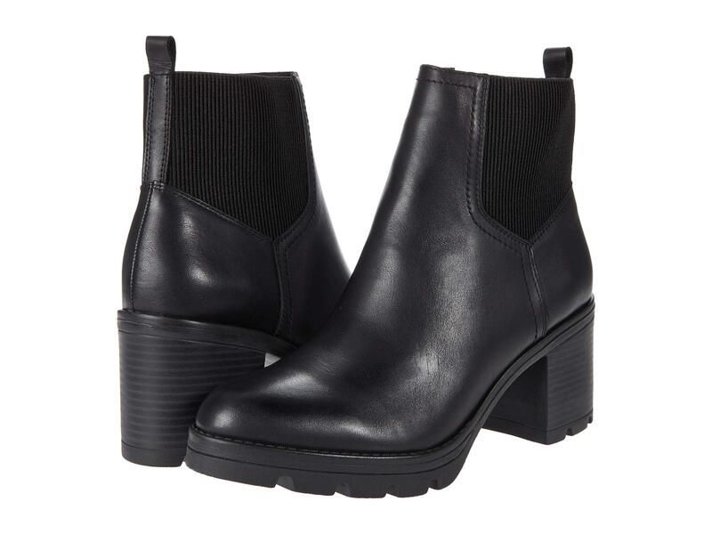 ナチュライザー レディース シューズ ブーツ・レインブーツ Naturalizer Verney Waterproof Black Leather ブラック