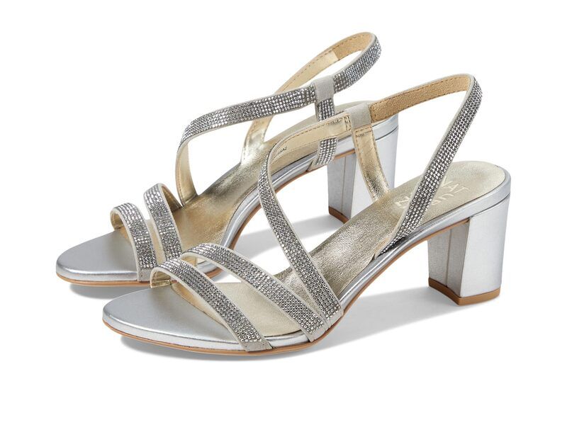 ナチュライザー レディース シューズ ヒール Naturalizer Vanessa2 Silver Microfib シルバー