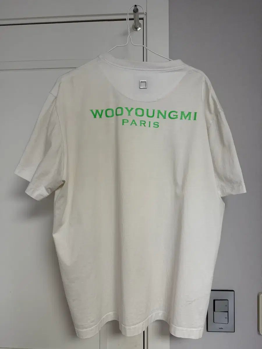 WOOYOUNGMI ウーヨンミ バックロゴ 半袖Tシャツ 48