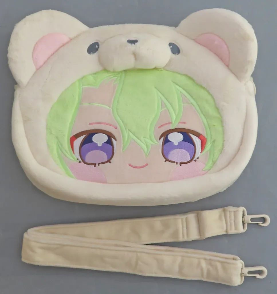 【中古】バッグ 巴日和 いつぬい おかおBIGショルダー COSMIC PRODUCTION 「あんさんぶるスターズ!!」