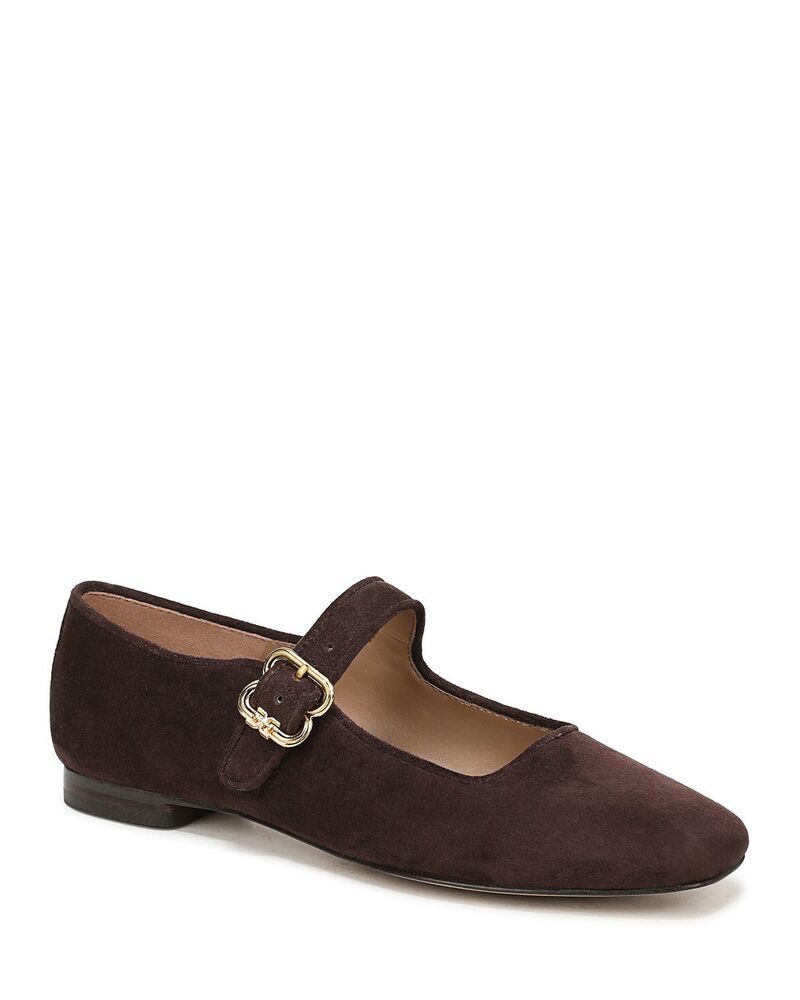 サムエデルマン レディース シューズ パンプス Sam Edelman Womens Michaela Buckled Flats Cafe Noir
