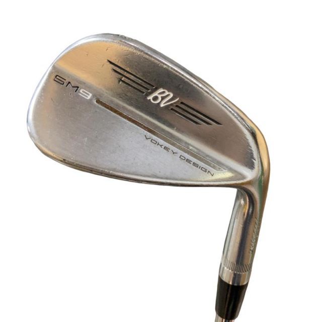 【中古】 タイトリスト VOKEY SPIN MILLED SM9 ツアークロム 48°/10°F ウェッジ WG Dynamic Gold (フレックスS) メンズ 男性用 右利き 右用 Cランク ゴルフクラブ