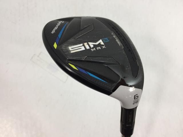 返品OK 【中古ゴルフクラブ】テーラーメイド SIM2 MAX (シム2 マックス) レスキュー 2021 (日本仕様) KBS MAX MT85 JP スチール U6