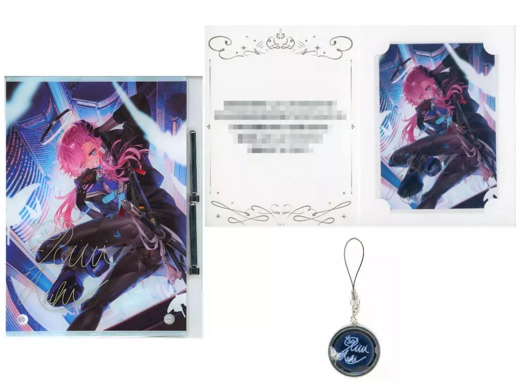 【中古】グッズセット 夕陽リリ A5アクリルパネルセット 「バーチャルYouTuber にじさんじ 夕陽リリ 誕生日2025」