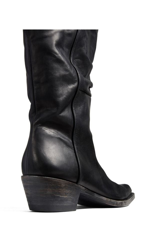 カイト レディース シューズ ブーツ・レインブーツ Khaite Clive Western Boot 200 Black ブラック