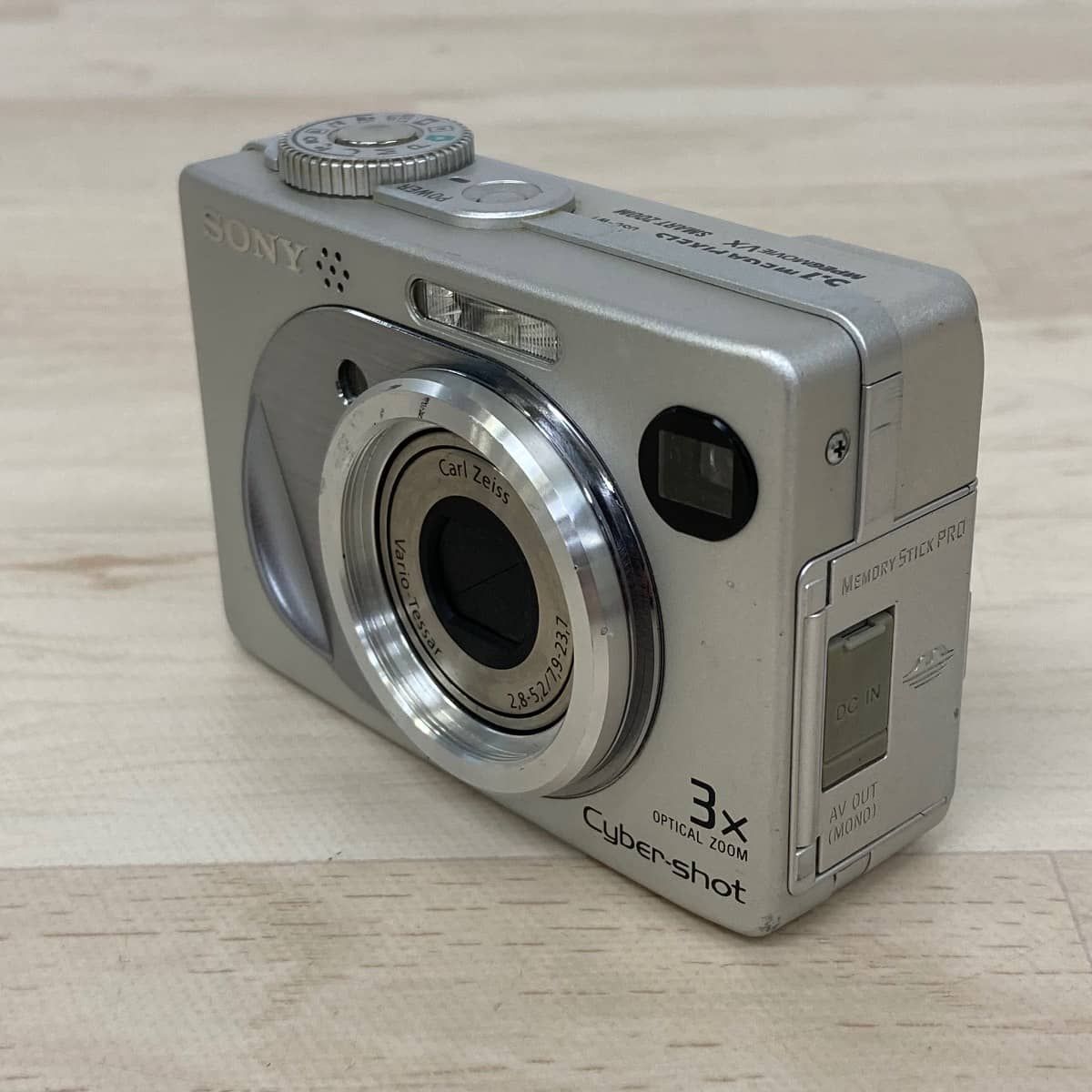 現状品 SONY Cyber-shot DSC-W1 シルバー デジタルカメラ/コンデジ