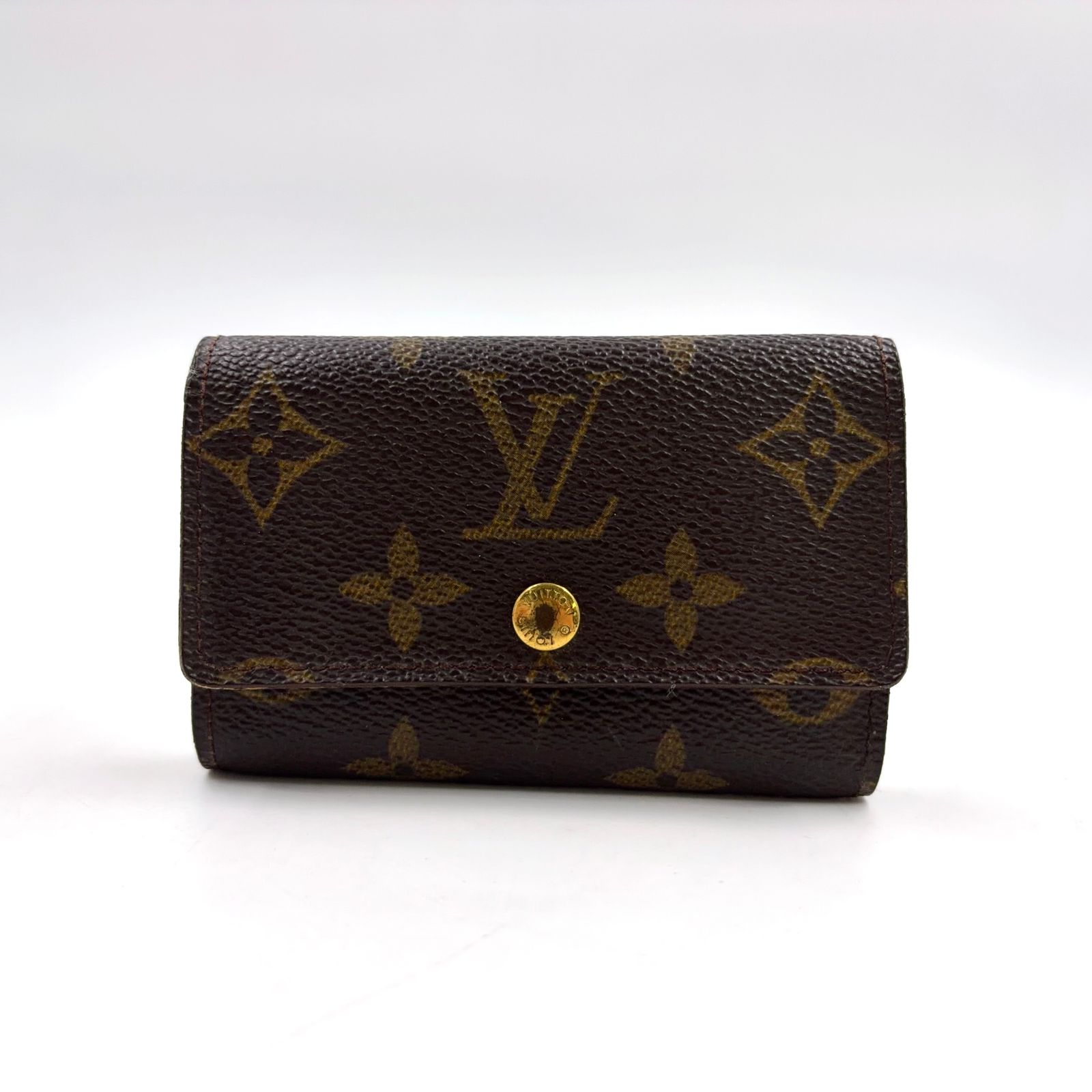 【新着】LOUIS VUITTON ミュルティクレ6 モノグラム モノグラム レザー、PVC ブラウン キーケース ゴールド M62630 13,383円