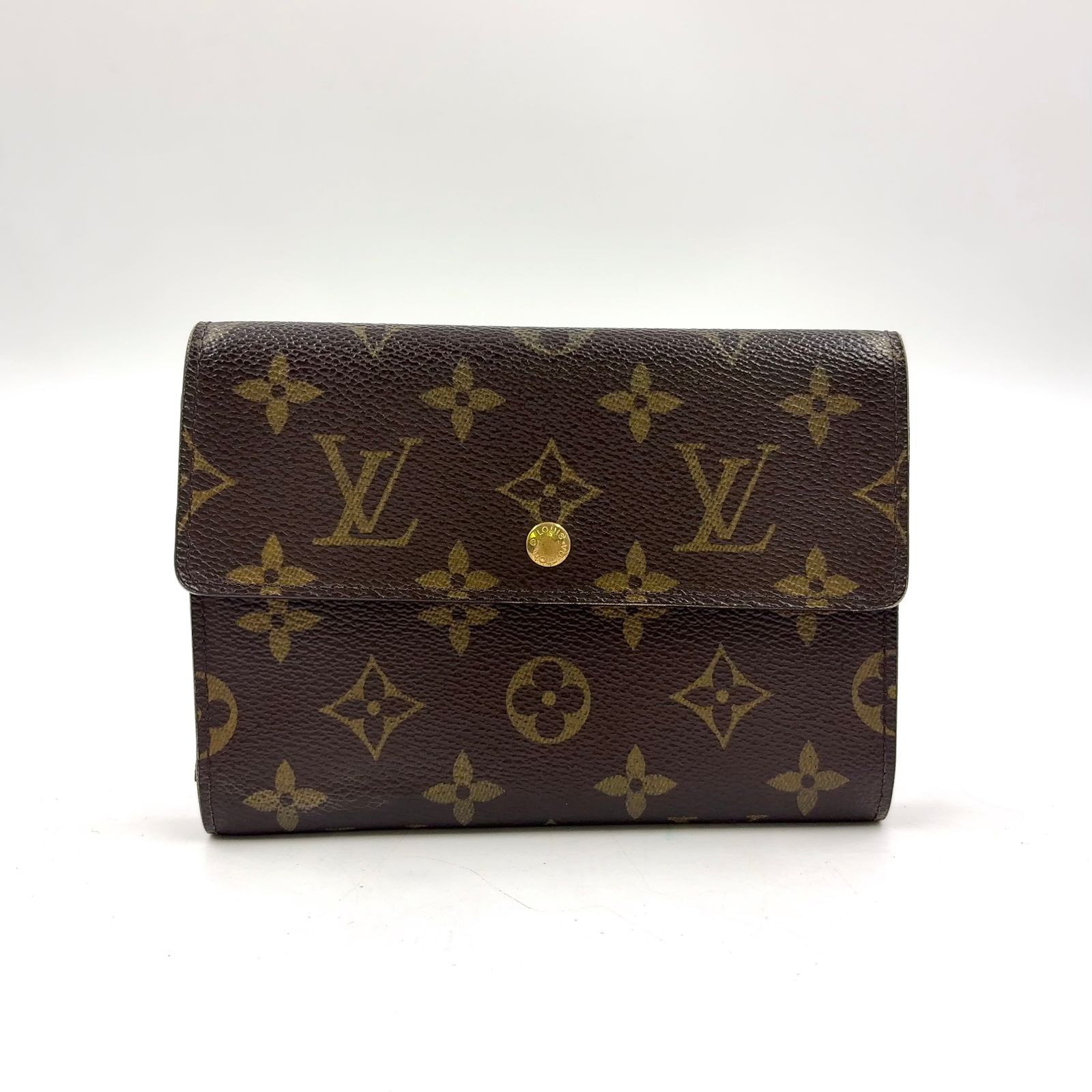 新着】LOUIS VUITTON ポルトトレゾール エテュイ パピエ モノグラム