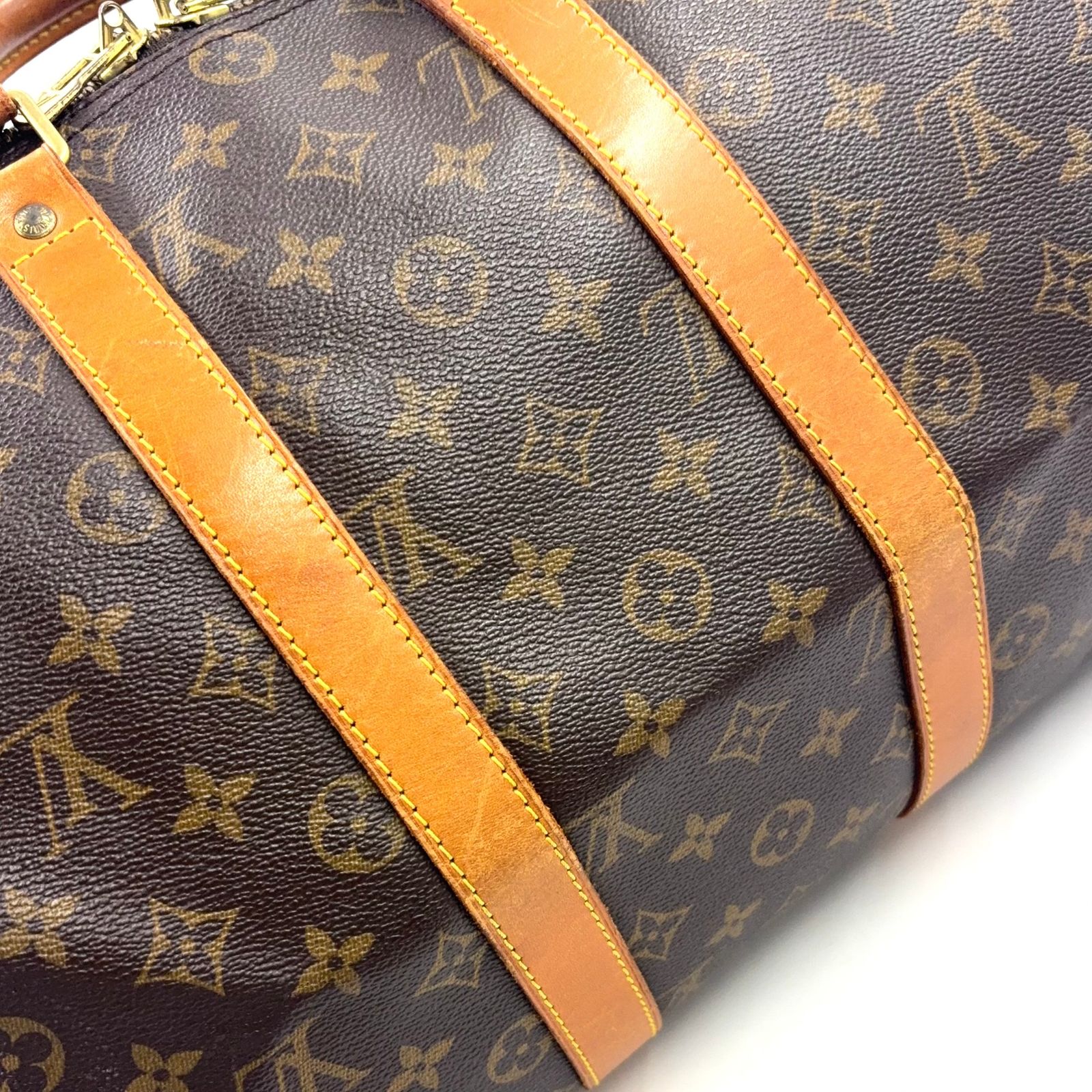 新着】LOUIS VUITTON キーポル45 モノグラム モノグラム レザー、PVC 