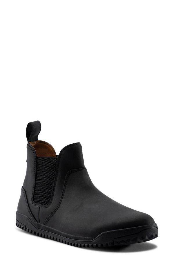ゼロシューズ レディース ブーツ・レインブーツ チェルシーブーツ チェルシー XERO SHOES Ridgeway Chelsea Boot Black ブラック