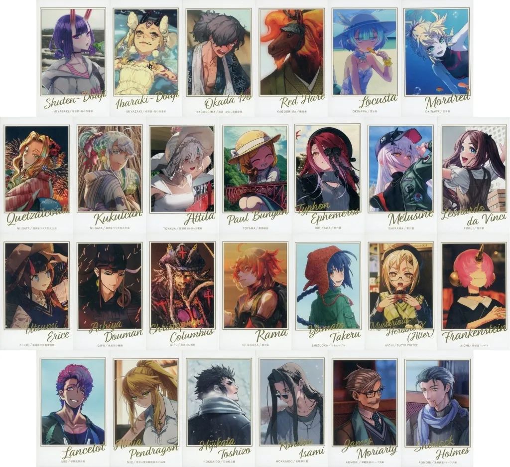 中古】紙製品 全26種セット 「Fate/Grand Order 10th Anniversary