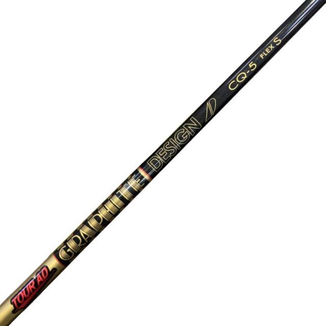 【中古】 コブラスリーブ付き(DARKSPEED系) グラファイトデザインドライバー用 シャフト Tour AD CQ-5 (フレックスS)Nランク ゴルフクラブ