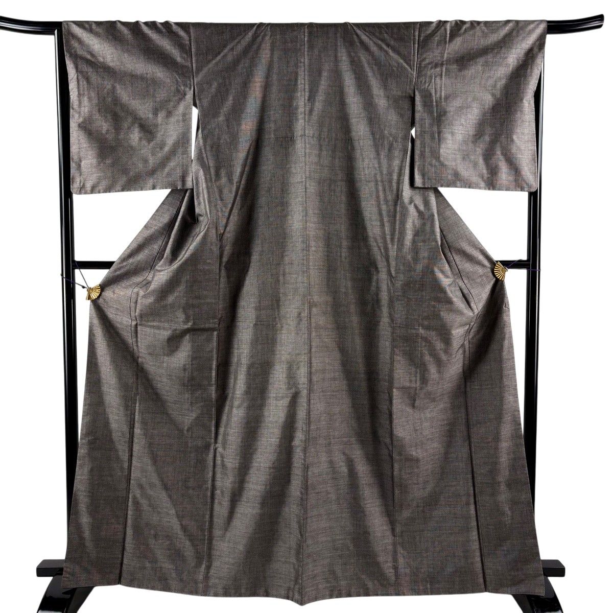 美品】 紬 身丈165cm 裄丈66.5cm M 袷 灰茶 正絹 秀品 【中古】 - メルカリ