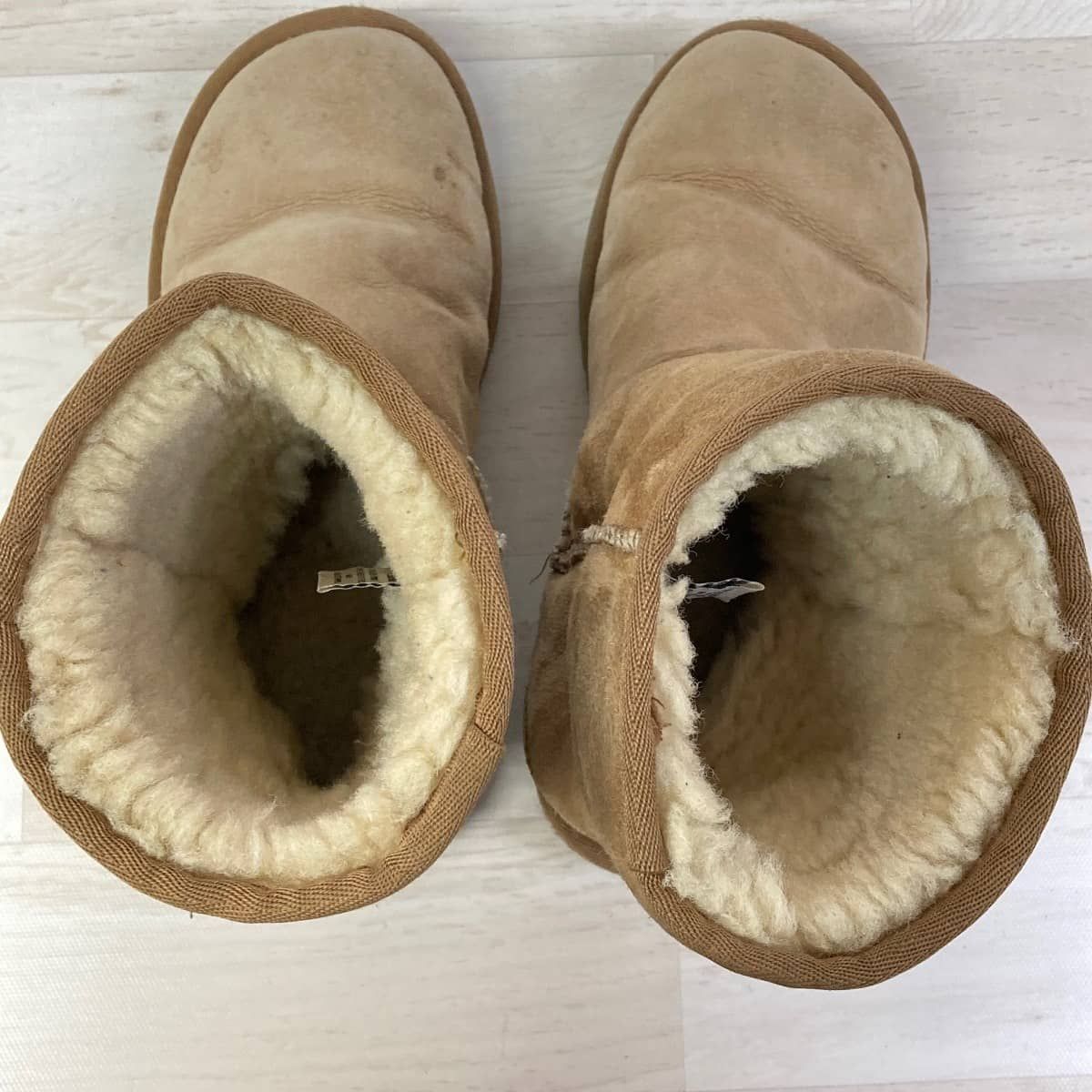 UGG australia ムートンブーツ CLASSIC SHORT 5825 キャメル/ブラウン