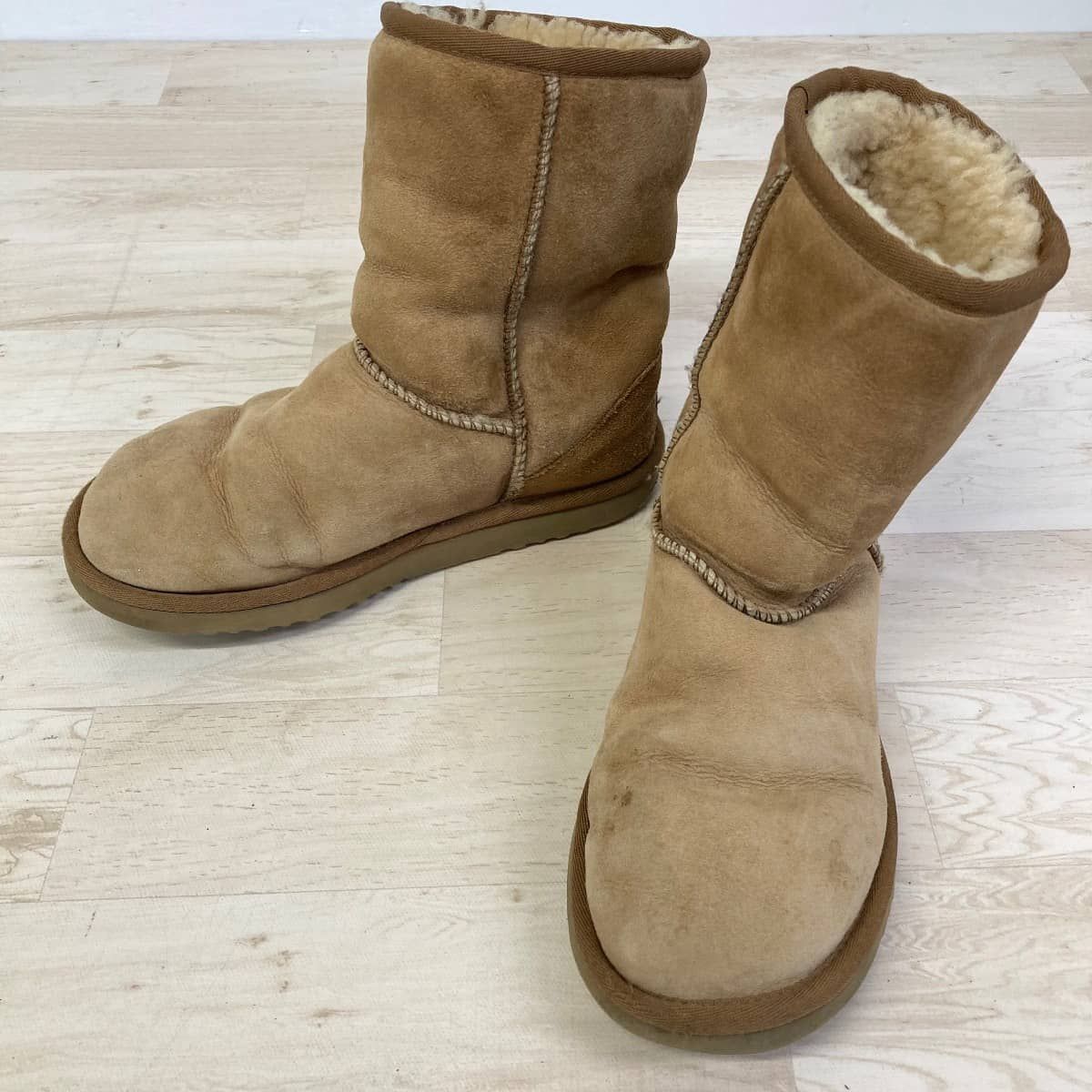 UGG australia ムートンブーツ CLASSIC SHORT 5825 キャメル/ブラウン