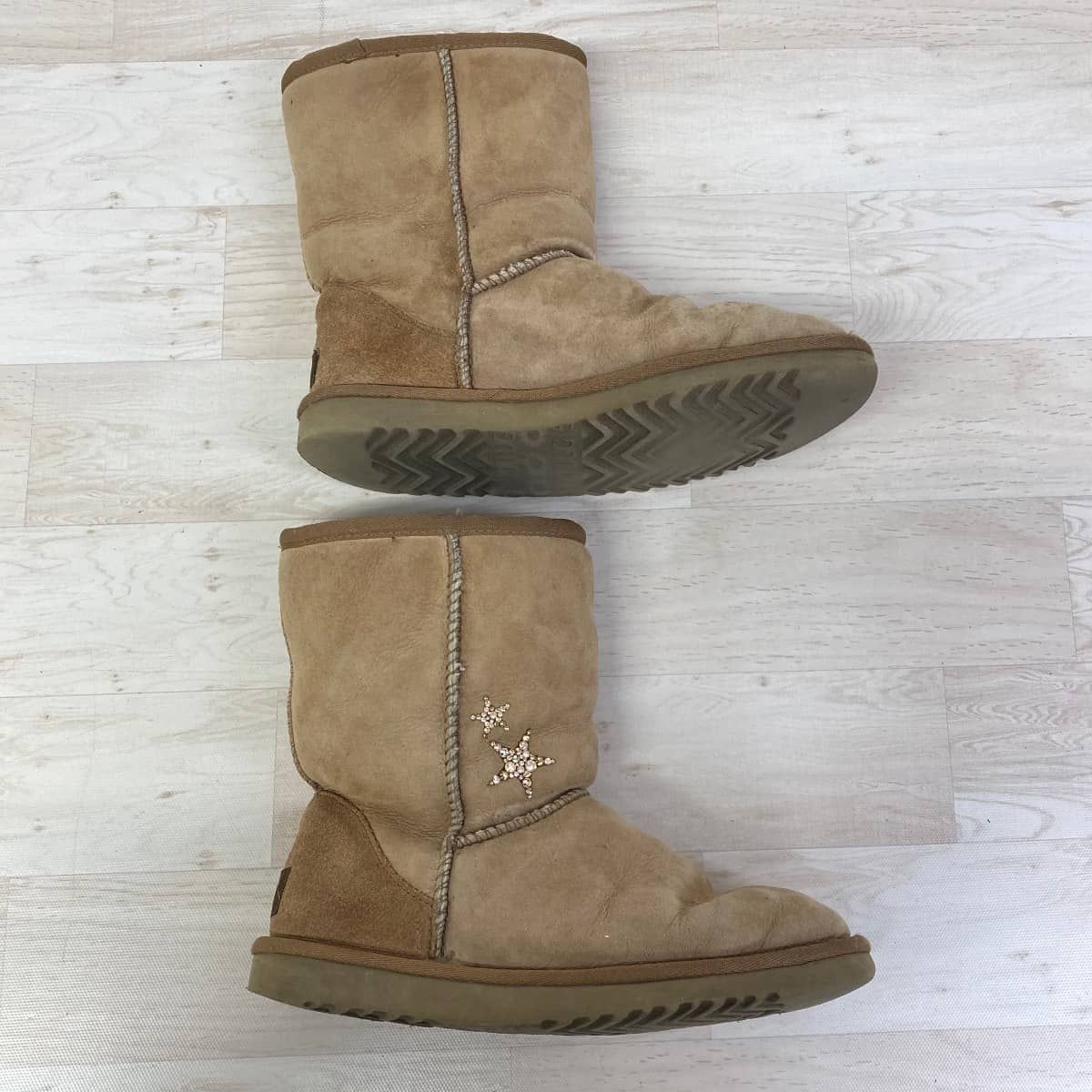 UGG australia ムートンブーツ CLASSIC SHORT 5825 キャメル/ブラウン