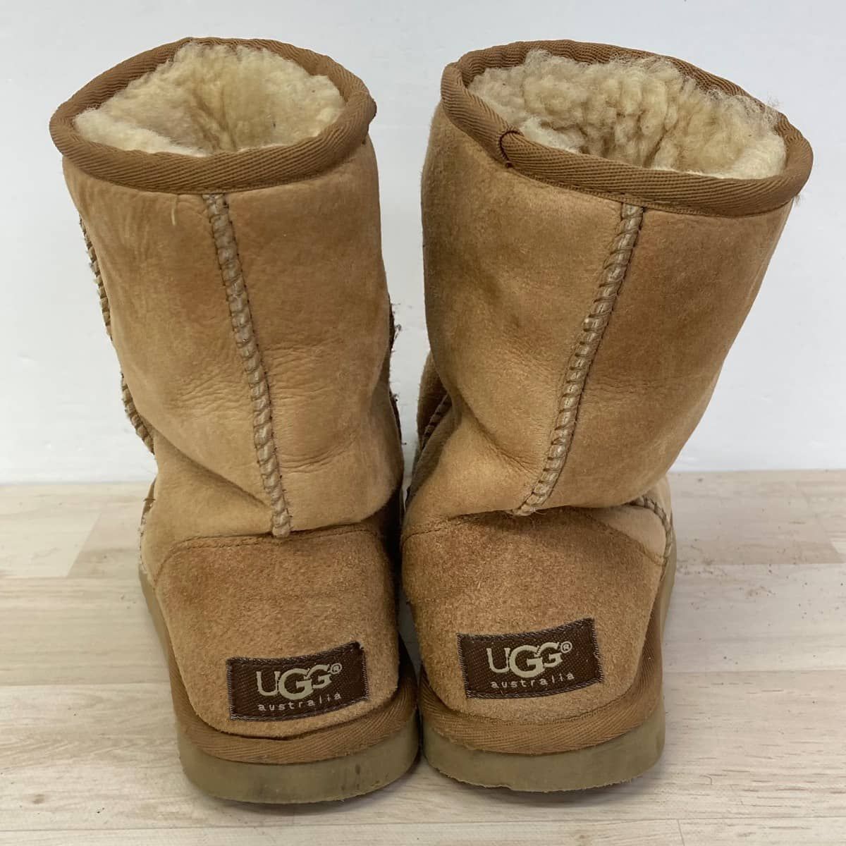 UGG australia ムートンブーツ CLASSIC SHORT 5825 キャメル/ブラウン