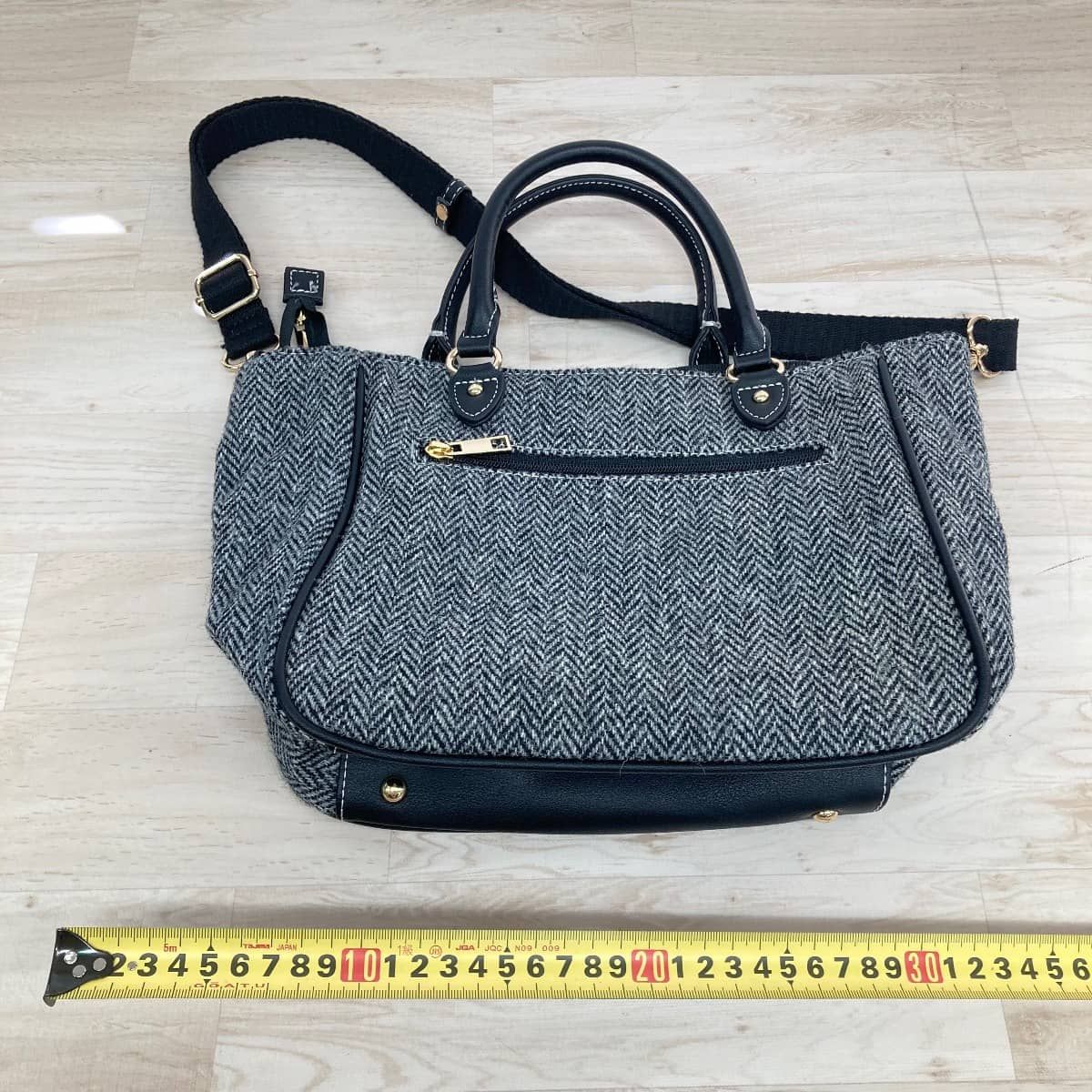 Harris Tweed ハリスツイード ショルダートートバッグ 美品、ハリス 
