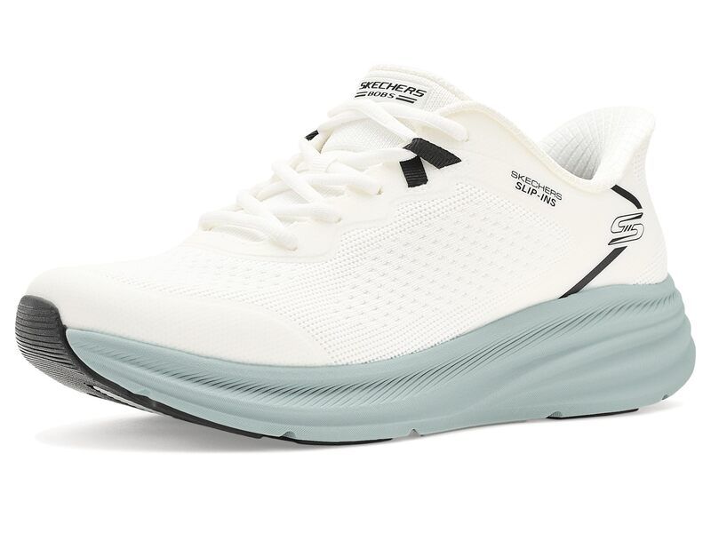 スケッチャーズ レディース シューズ スニーカー BOBS from SKECHERS Bobskillz Too Essential White Grey ホワイト