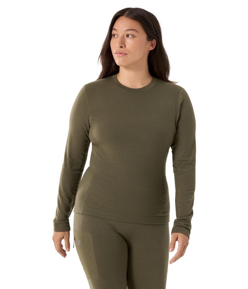アークテリクス レディース トップス シャツ ウール Arcteryx Satoro Merino Wool Crew Tatsu