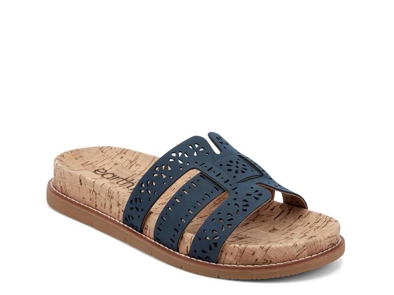 アース レディース シューズ サンダル EarthFairren Sandal Dark Blue ブルー