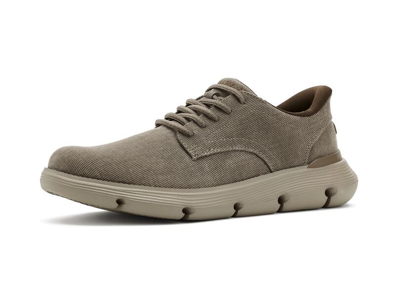 スケッチャーズ メンズ シューズ スニーカー SKECHERS Garza Clive Dark Taupe トープ