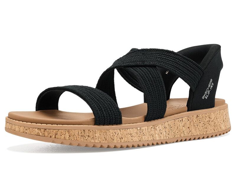 スケッチャーズ レディース シューズ サンダル BOBS from SKECHERSun Vibe Island Stroll Black ブラック