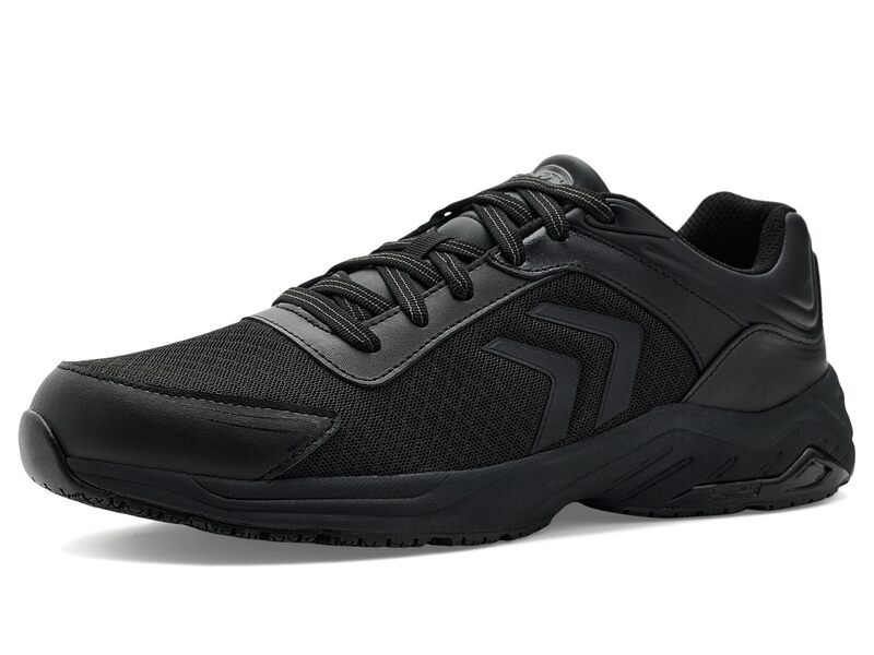ドクター・ショール メンズ シューズ スニーカー ブレザー Dr Scholls Blazer Work Service Shoes Black Leather ブラック