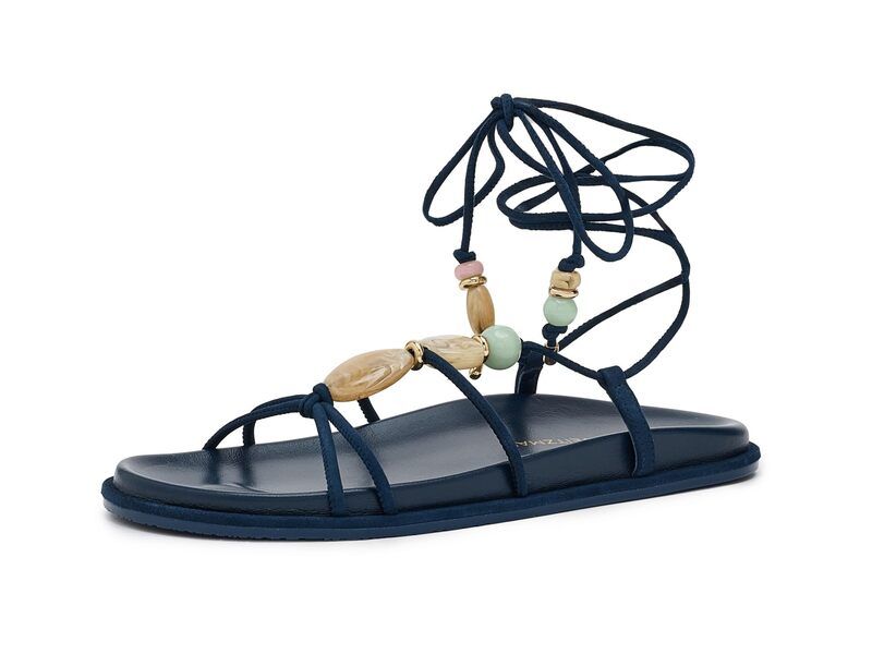 スチュアート ワイツマン レディース シューズ サンダル Stuart Weitzman Majorca Wrap Sport Sandals Deep Sea Blue ブルー