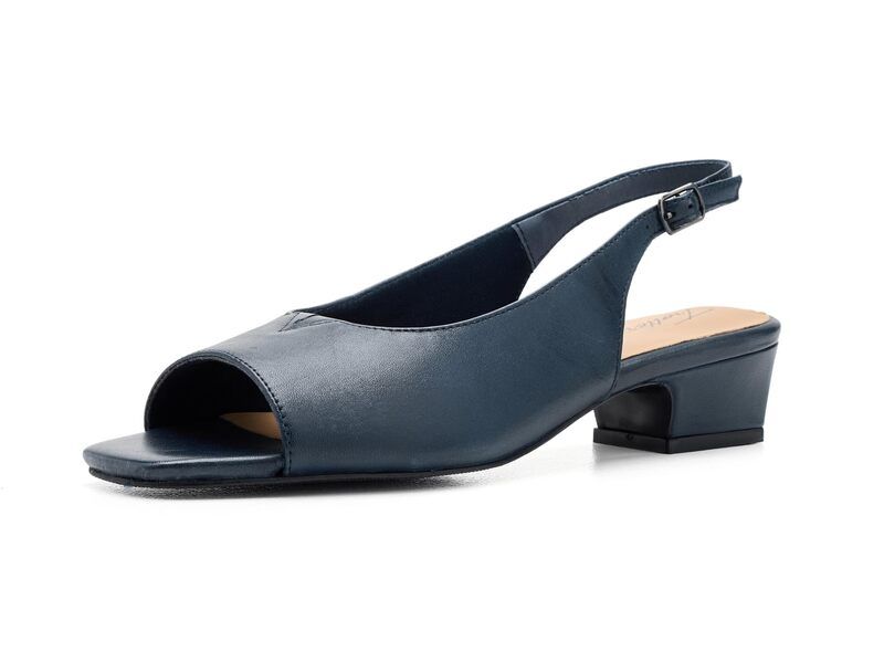 トロッターズ レディース シューズ ヒール サンダル Trotters Dawn Sandals Navy ネイビー