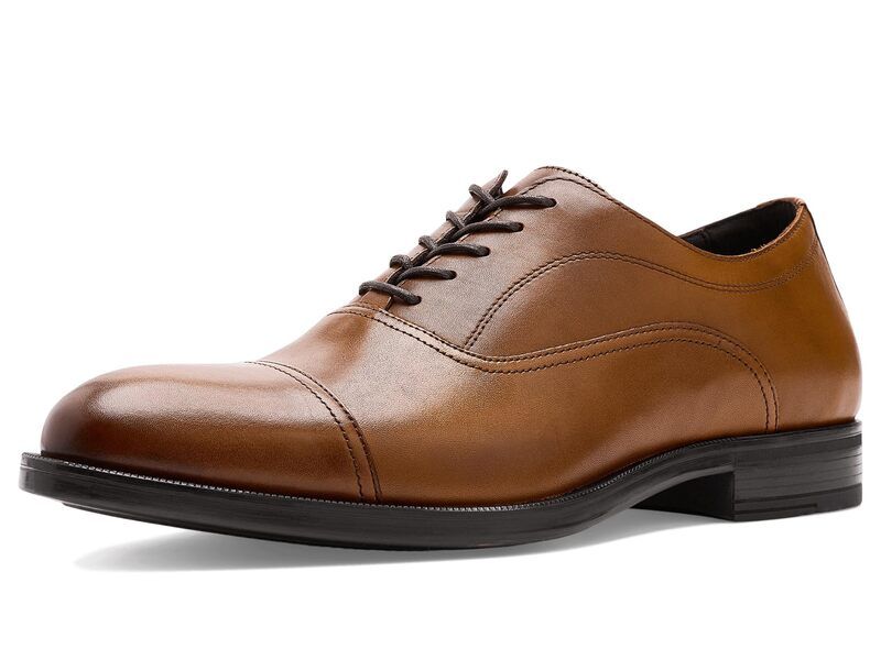 ジョンストンアンドマーフィー メンズ シューズ オックスフォード キャップ Johnston Murphy Conlin Cap Toe Lightan Full タン
