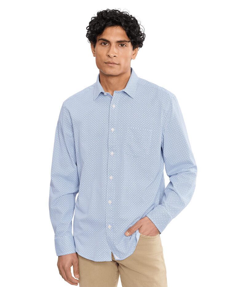 アンタックイット メンズ トップス シャツ UNTUCKit Performance Shirt with Pocket Blue 2 ブルー