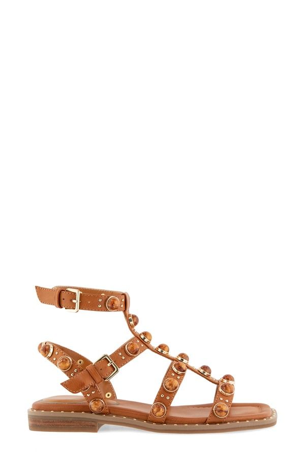 ケネスコール レディース シューズ サンダル アンクル Kenneth Cole Ruby Stones Ankle Strap Sandal Tan タン