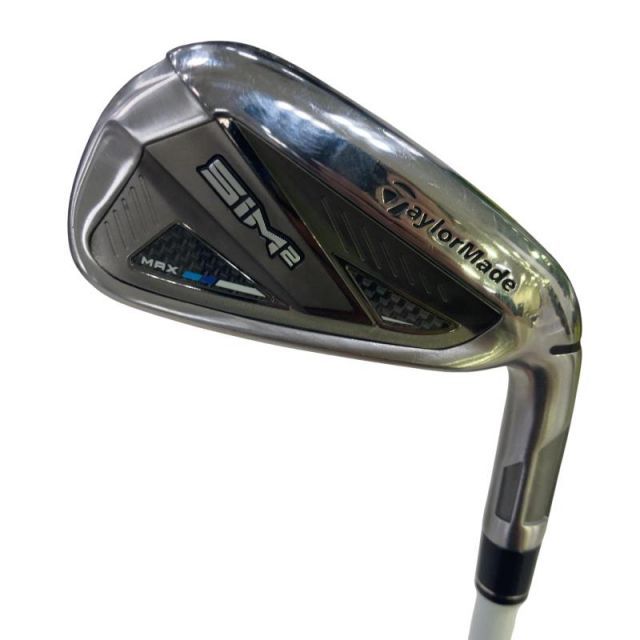 【中古】 テーラーメイド SIM2 MAX #6 レディース 単品アイアン LI TENSEI BLUE TM40(SIM2 IR) (フレックスL) レディース 女性用 右利き 右用 Cランク ゴルフクラブ