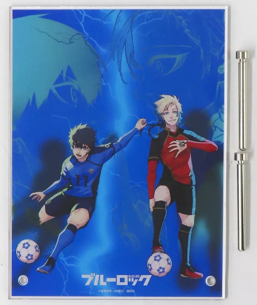 中古】アクリルスタンド・アクリルパネル 潔世一＆ミヒャエル