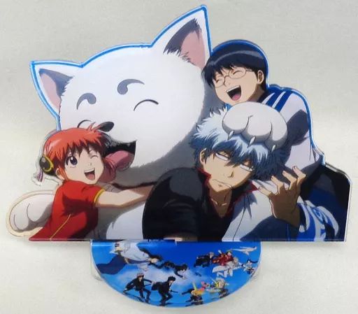 【中古】アクリルスタンド・アクリルパネル 万事屋 アクリルスタンド 「Cafe＆Bar キャラクロ feat. 銀魂」