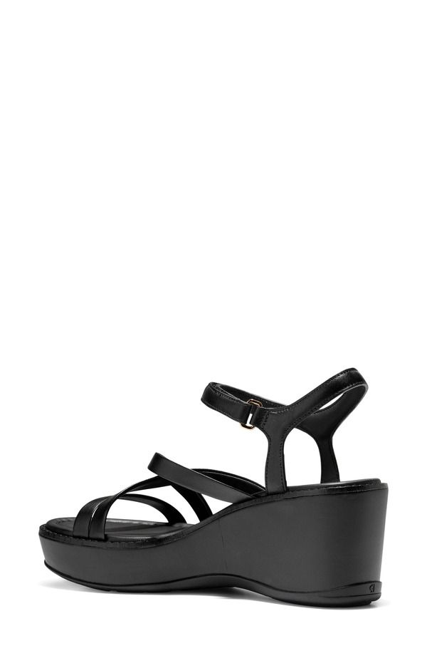 コールハーン レディース シューズ ヒール サンダル Cole Haan Grand Ambition Azura Strappy Sandal Black Leather ブラック コールハーン レディース シューズ ヒール サンダル Cole Haan Grand Ambition Azura Strappy Sandal Black Leather ブラック