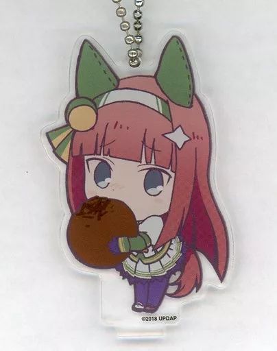 【中古】雑貨 サイレンススズカ 「CharaDri!! ウマ娘 プリティーダービー×COLLABO CAFE HONPO 第三弾 アクリルキーホルダー」