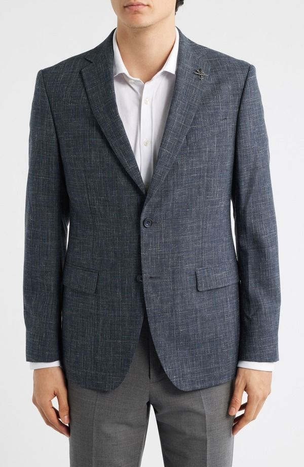 ジョンバルベイトスター ユーエスエー メンズ アウター ジャケット・ブルゾン ウール コート John Varvatostar USA Bleecker Wool Blend Sport Coat N