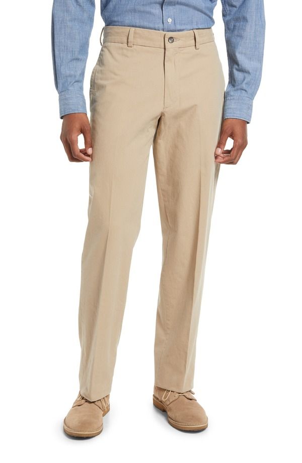 ベール メンズ ボトムス カジュアルパンツ Berle Charleston Khakis Flat Front Chino Pants Khaki カーキ